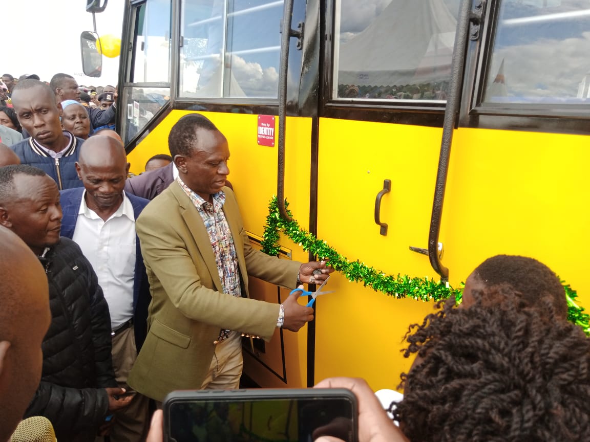 MP donates new school bus to Vota secondary school