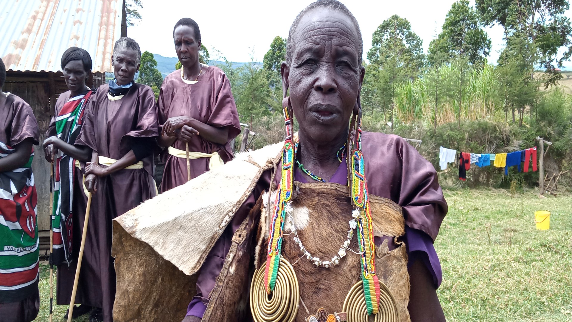 The beauty of ear piercing among Kalenjin Community