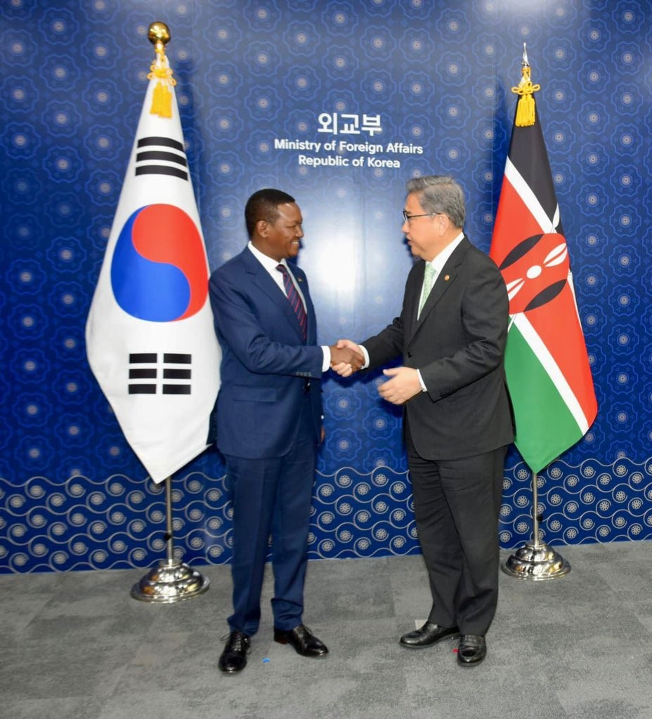 Kenya, South Korea Pledge To Work Together