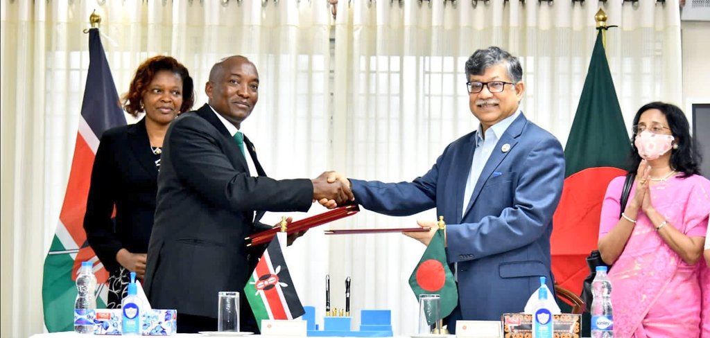 Kenya, Bangladesh Commit To Strengthen Bonds Of Friendship