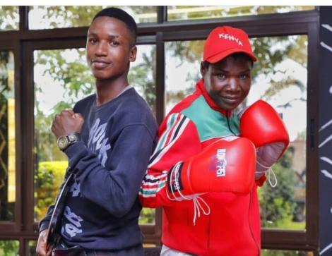 Conjestina Achieng and Son Charltone Show Off Boxing Skills in Heartwarming Hospital Video