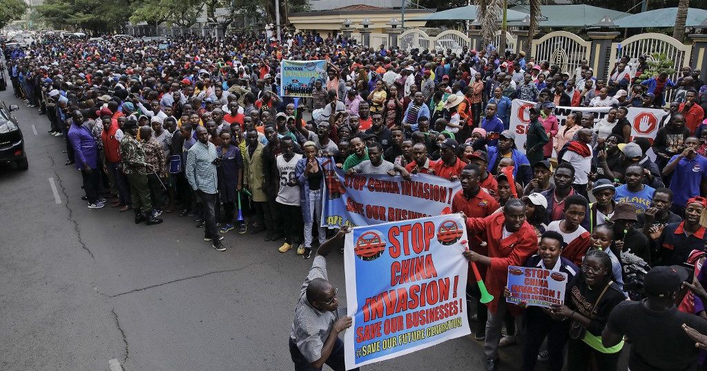 China Embassy in Kenya Backs Chinese Traders Amid Protests