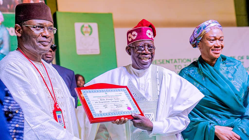 “Join Hands, Let’s Rebuild”: Tinubu Calls for Unity as President-Elect of Nigeria