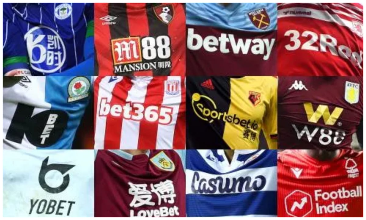 Premier League Clubs Agree to Ban Gambling Adverts on Shirts