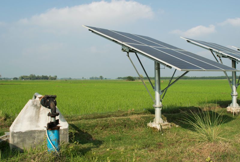 Solar panel to be installed at Hola Irrigation Scheme