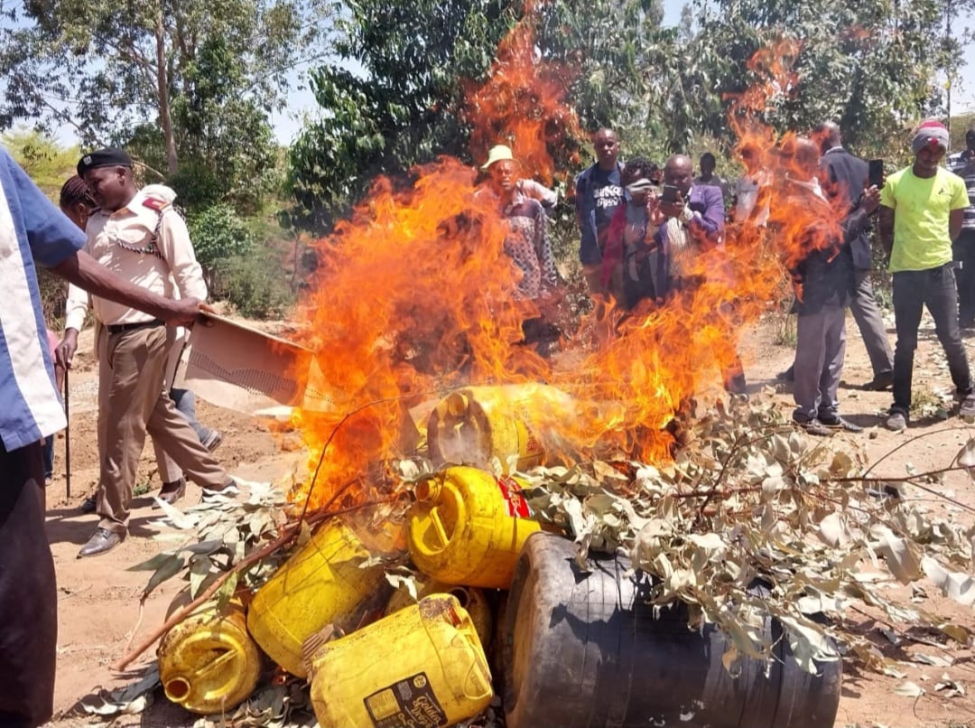 DCC warns locals how Illicit Brew hinders Development in the Community
