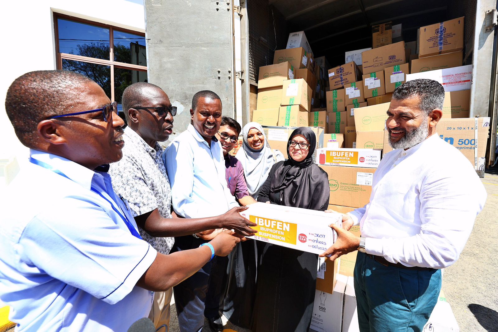 Mombasa receives Sh7m of medical supplies