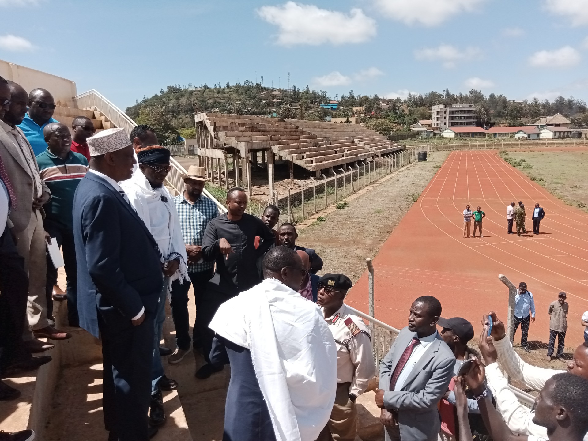 Revival of the stalled Marsabit stadium project on course