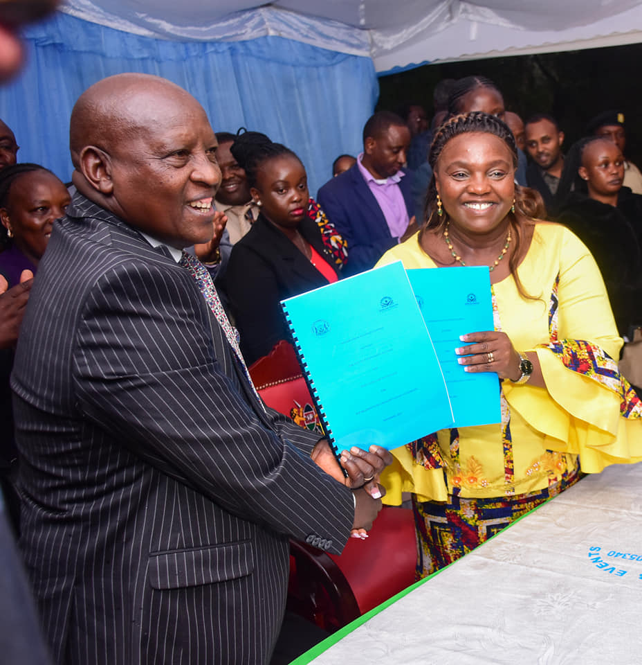 Nyeri County signs deal with Dorcas Rigathi Foundation